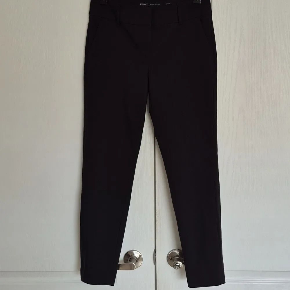 Women's Black Signature Fit Dress Pants
